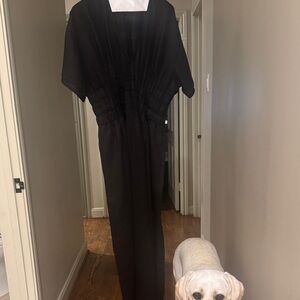 Elegant Black Maxi Dress